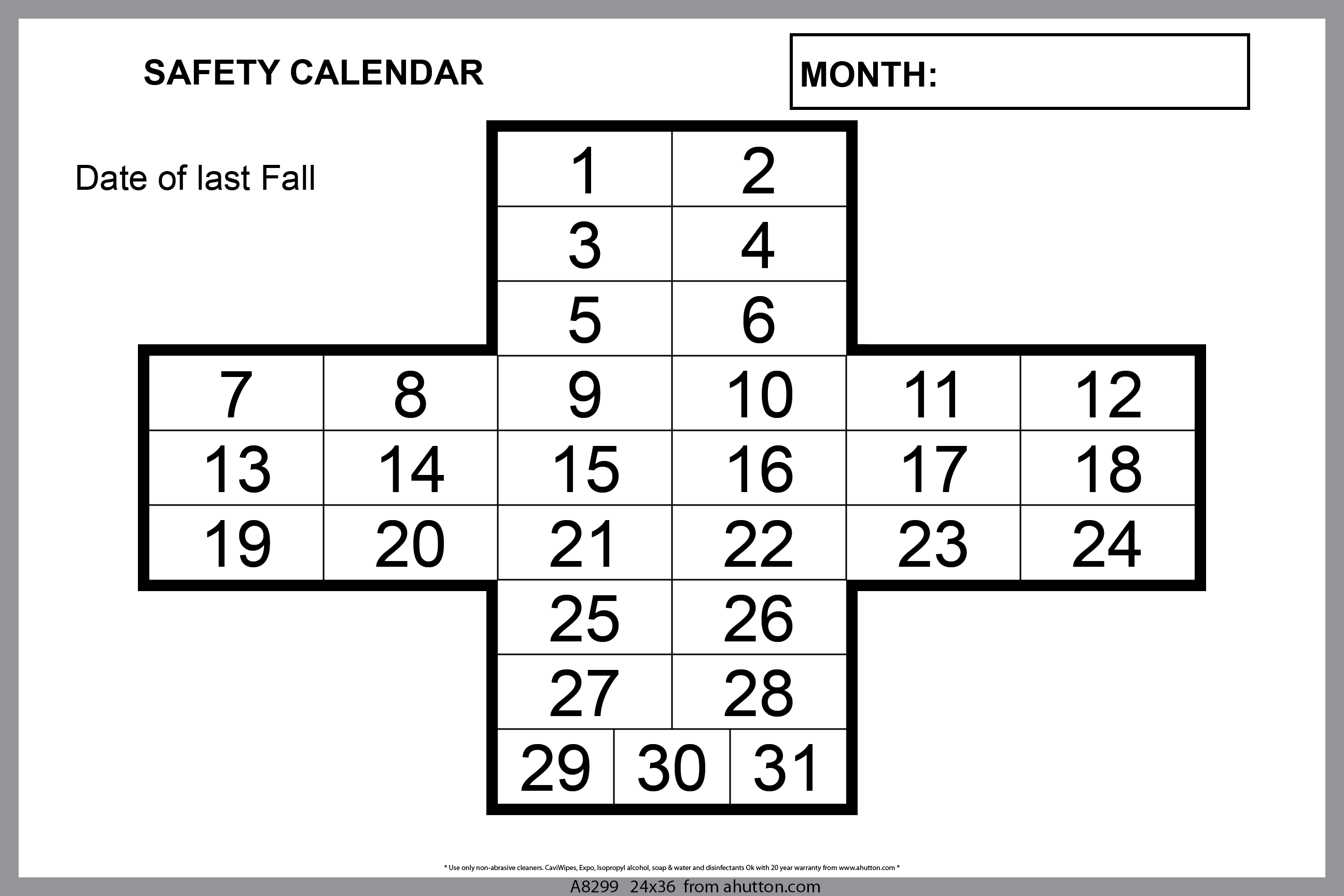 Layouts for other than hospital boards