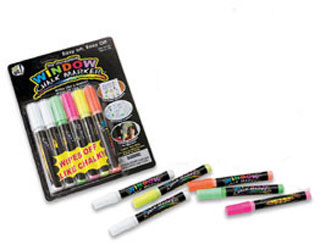 WINDOW CHALK MAKERS 6 PK